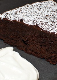 チョコレートケーキの王道 ガトーショコラ