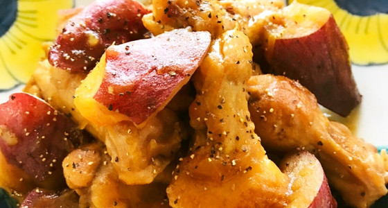 【みんなが作ってる】 さつま芋 鶏肉 甘辛煮のレシピ 【クックパッド】 簡単おいしいみんなのレシピが312万品