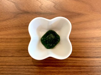 ✾離乳食✾小松菜のペースト(冷凍)の写真
