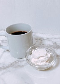 おうちカフェ☆簡単ウインナーコーヒー♪