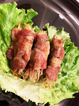 大葉ともやしの豚肉巻き☆★
