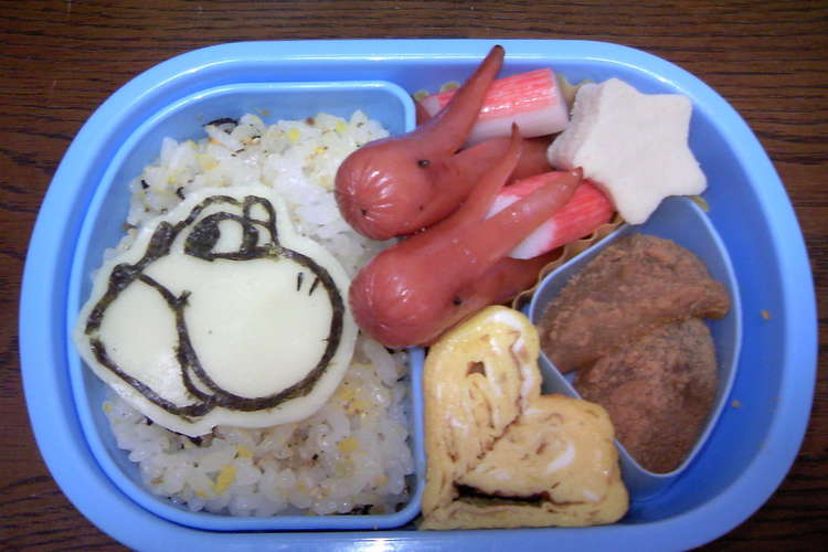 キャラ弁 ヨッシー弁当 レシピ 作り方 By ちゅうりっぷ クックパッド 簡単おいしいみんなのレシピが354万品