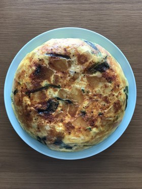 簡単☆炊飯器deキッシュ風オムレツ