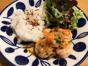 簡単!ハワイ風♡ガーリックシュリンプ