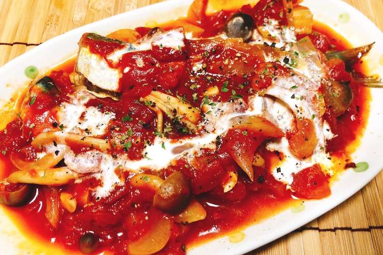 鰯ときのこのトマト煮込み レシピ 作り方 By 藤井２１ クックパッド 簡単おいしいみんなのレシピが361万品