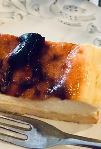 水切ヨーグルトde☆簡単チーズケーキ