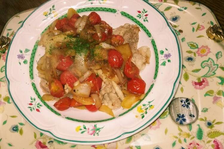 超簡単 豚肉のソテー南フランス風 レシピ 作り方 By フラダンス17 クックパッド 簡単おいしいみんなのレシピが356万品