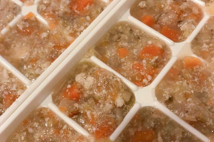 炊飯器で離乳食 鶏肉と野菜の和風煮 レシピ 作り方 By のんびりぐでまま クックパッド 簡単おいしいみんなのレシピが360万品