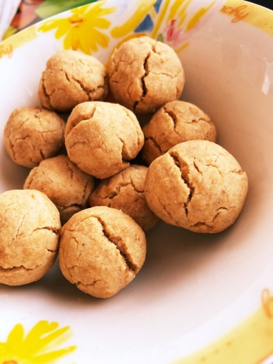 簡単☆きな粉ボールクッキーの写真
