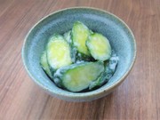 キュウリの味噌ヨーグルト漬けの写真