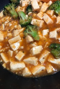 ブロッコリー麻婆豆腐 簡単ダイエット飯