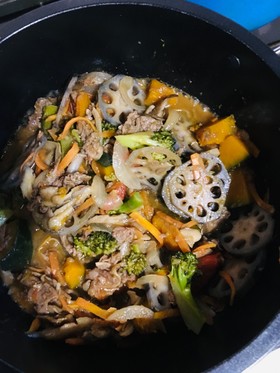 野菜たっぷり炒めもの