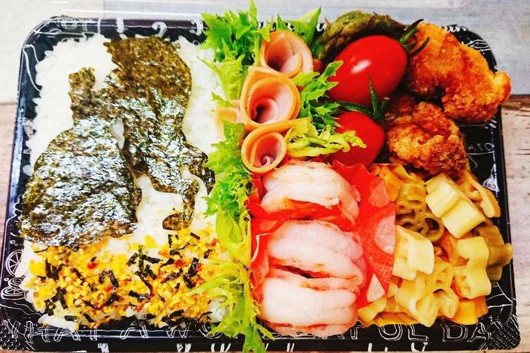 美女と野獣 簡単 キャラ弁 レシピ 作り方 By Psnaops クックパッド