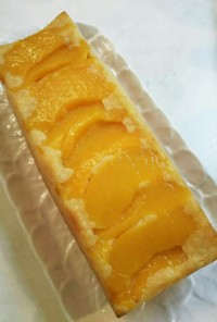 黄桃 サラダ油 パウンドケーキ
