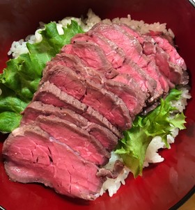 anovaでローストビーフ丼☆