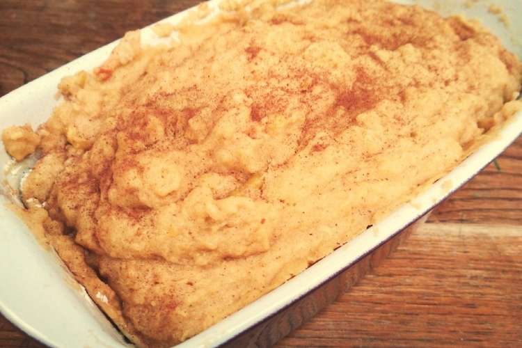 砂糖不使用 すりりんごのレンジ蒸しケーキ レシピ 作り方 By トトさん家のおやつ クックパッド 簡単おいしいみんなのレシピが365万品
