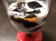 コーヒー好きのコーヒーゼリーの写真