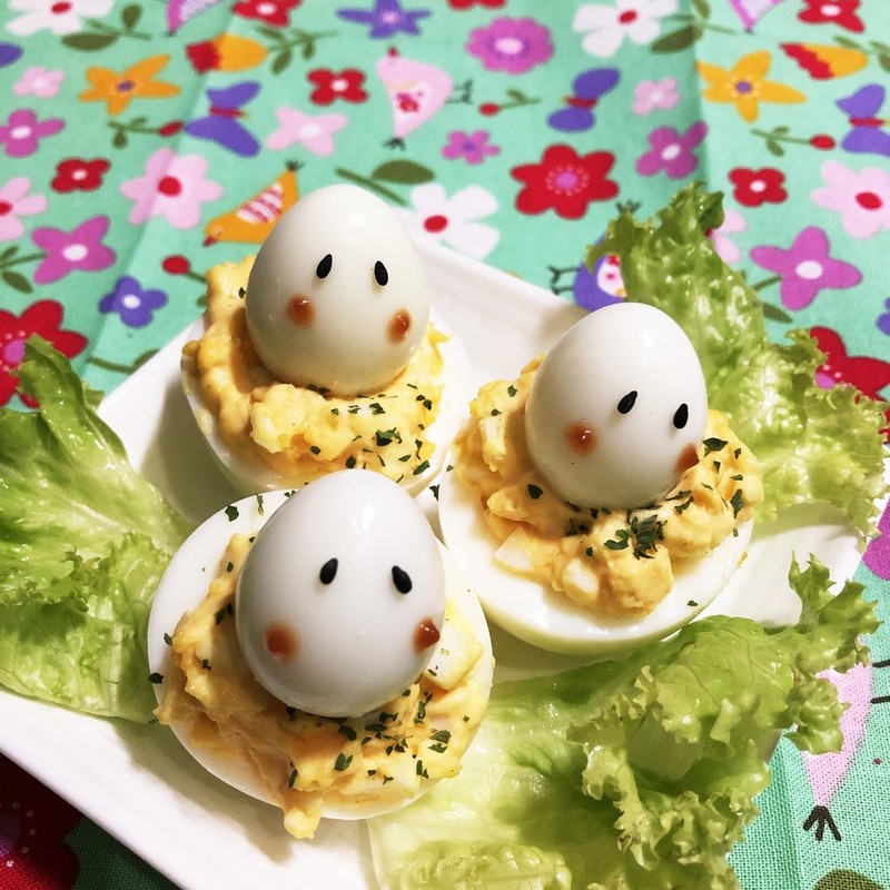 みんなが作ってる かわいい ゆで卵のレシピ クックパッド 簡単おいしいみんなのレシピが370万品