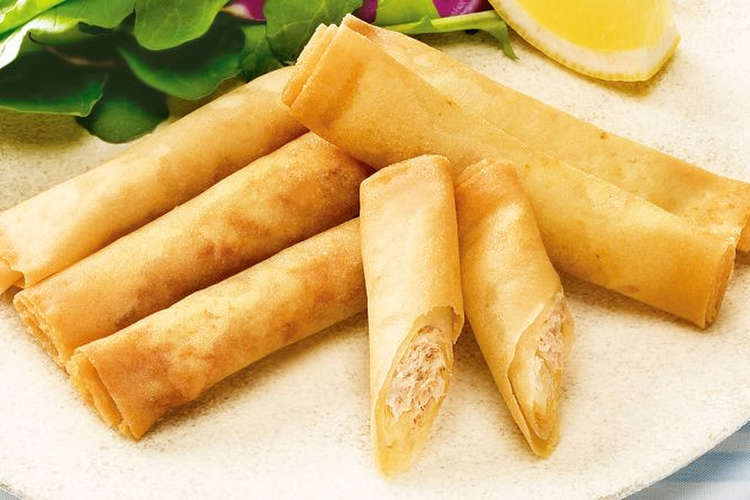 新玉ねぎとツナの春巻き レシピ 作り方 By コープいしかわコポ丸 クックパッド
