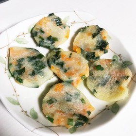 離乳食!!ジャガイモでチヂミおやき!