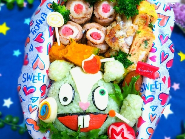 ハピツリ ナッティー キャラ弁 レシピ 作り方 By にｬん吉 クックパッド 簡単おいしいみんなのレシピが349万品
