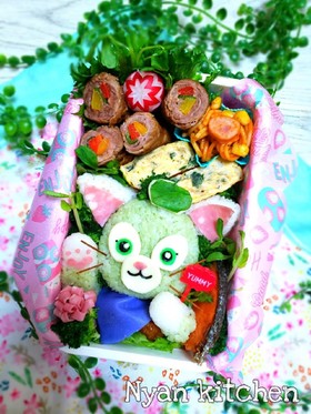 ディズニー『ジェラトーニ』弁当♡キャラ弁