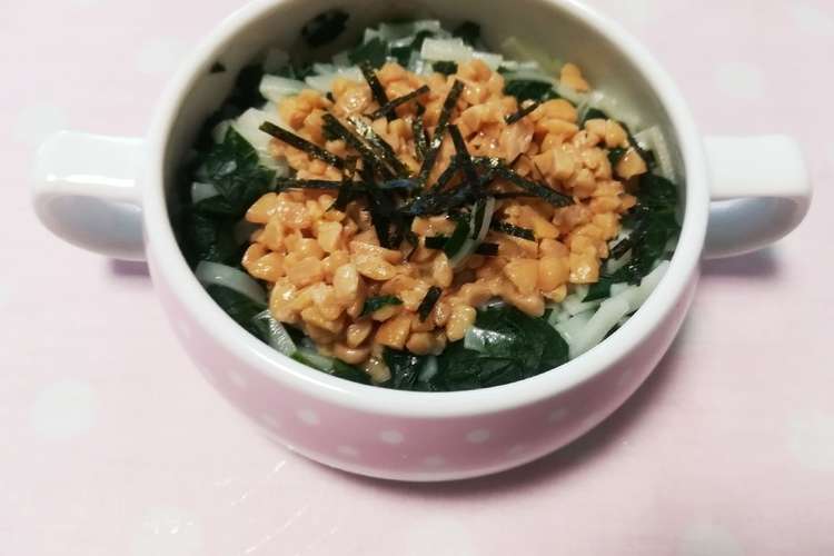 離乳食中後期 納豆のねばねばうどん レシピ 作り方 By 栄養士まち クックパッド