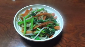 くせになるうま塩で手軽に野菜炒め