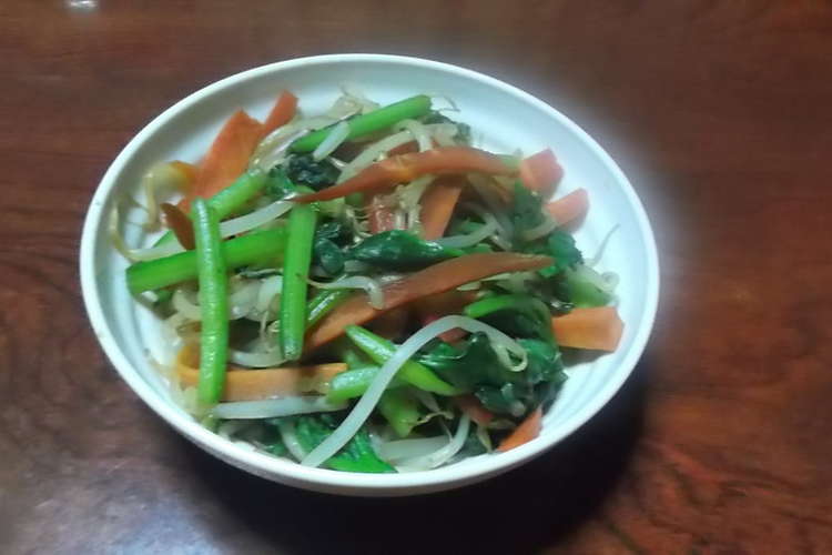 くせになるうま塩で手軽に野菜炒め レシピ 作り方 By ミカピース クックパッド 簡単おいしいみんなのレシピが366万品