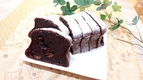 油、BPなしチョコレートパウンドケーキ