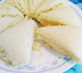 レンジで簡単!米粉のふわ♪もち♪蒸しパン