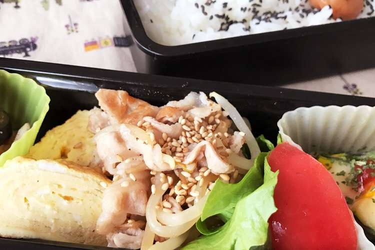 お弁当に 青じそドレッシングで豚バラ炒め レシピ 作り方 By 8haruharu8 クックパッド 簡単おいしいみんなのレシピが359万品