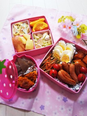 お弁当のおかずにも☆簡単こんにゃくの煮物