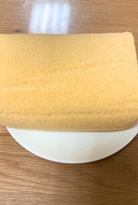 大豆粉のロールケーキ