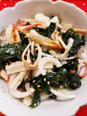 新玉ねぎの中華風マヨぽんサラダ♪