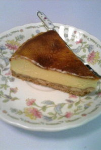 基本のチーズケーキ(*´∀`bb))