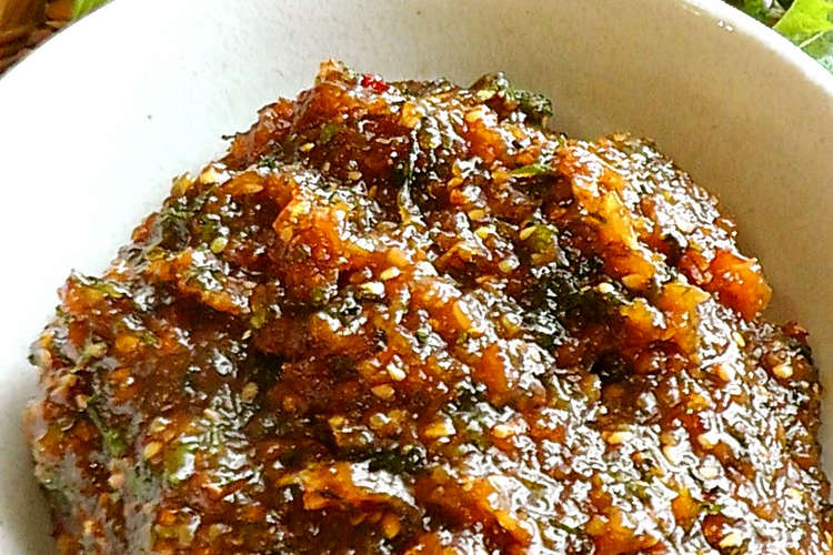 青紫蘇消費 青紫蘇 大葉 のおかず味噌 レシピ 作り方 By ぱんぷきんキッチン クックパッド 簡単おいしいみんなのレシピが376万品