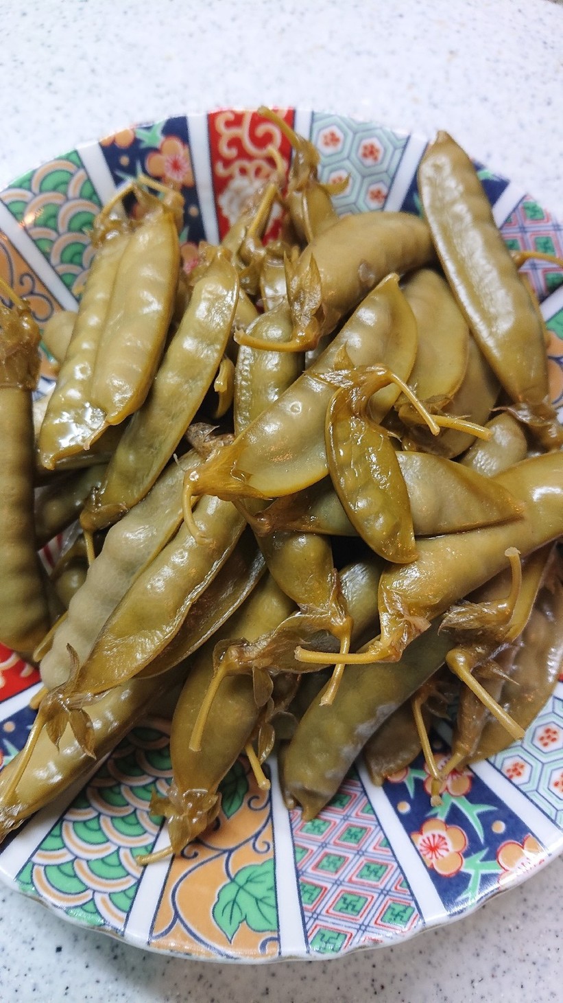 【母の味】エンドウ豆の煮物【覚書】の画像