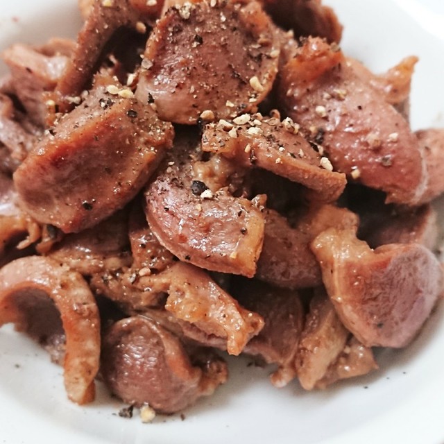 セブン風 砂肝黒胡椒焼き おつまみ 冷凍 レシピ 作り方 By なおこ商店 クックパッド 簡単おいしいみんなのレシピが361万品