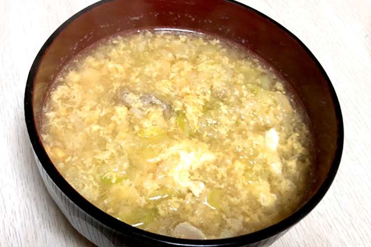 豚肉と長葱のかき玉みぞれ汁 レシピ 作り方 By くま ェ クックパッド 簡単おいしいみんなのレシピが355万品