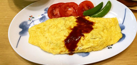 ひき肉のオムレツ