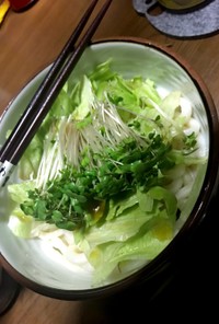 野菜うどん