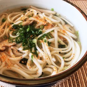 永谷園お吸い物アレンジ!きのこうどん