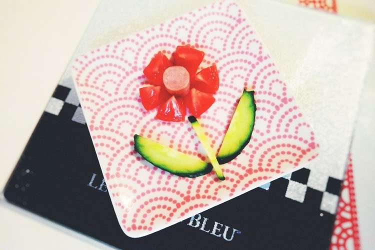 子供用 野菜の花アート 手抜シリーズ レシピ 作り方 By Mimico クックパッド 簡単おいしいみんなのレシピが370万品