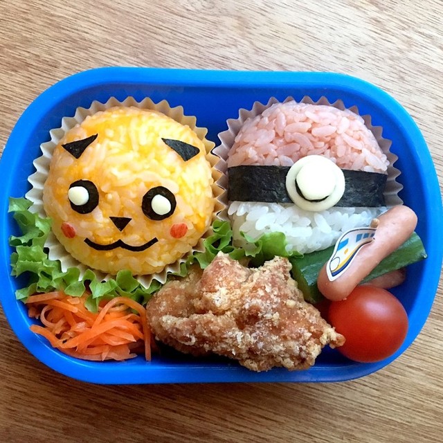 キャラ弁 ピカチュウとモンスターボール レシピ 作り方 By コミカルkumiko クックパッド 簡単おいしいみんなのレシピが368万品