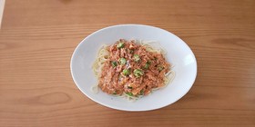 妊活ごはん サバ缶と納豆の簡単うどん