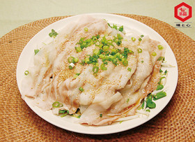 簡単|豚肉ともやし豆苗のゆず詩ぽんがけ
