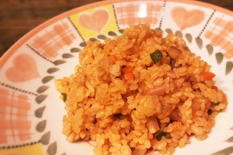 残りご飯でケチャップライス レシピ 作り方 By ぷちまっちょ クックパッド 簡単おいしいみんなのレシピが376万品