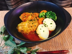 低糖質高タンパクなロールキャベツ♡