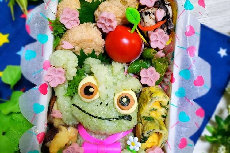 塔の上のラプンツェル パスカル キャラ弁 レシピ 作り方 By にｬん吉 クックパッド 簡単おいしいみんなのレシピが352万品